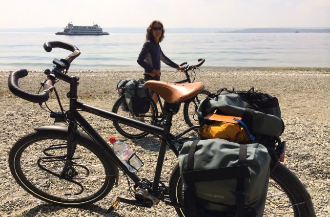 Ostern 2014,  Testfahrt  um den Bodensee